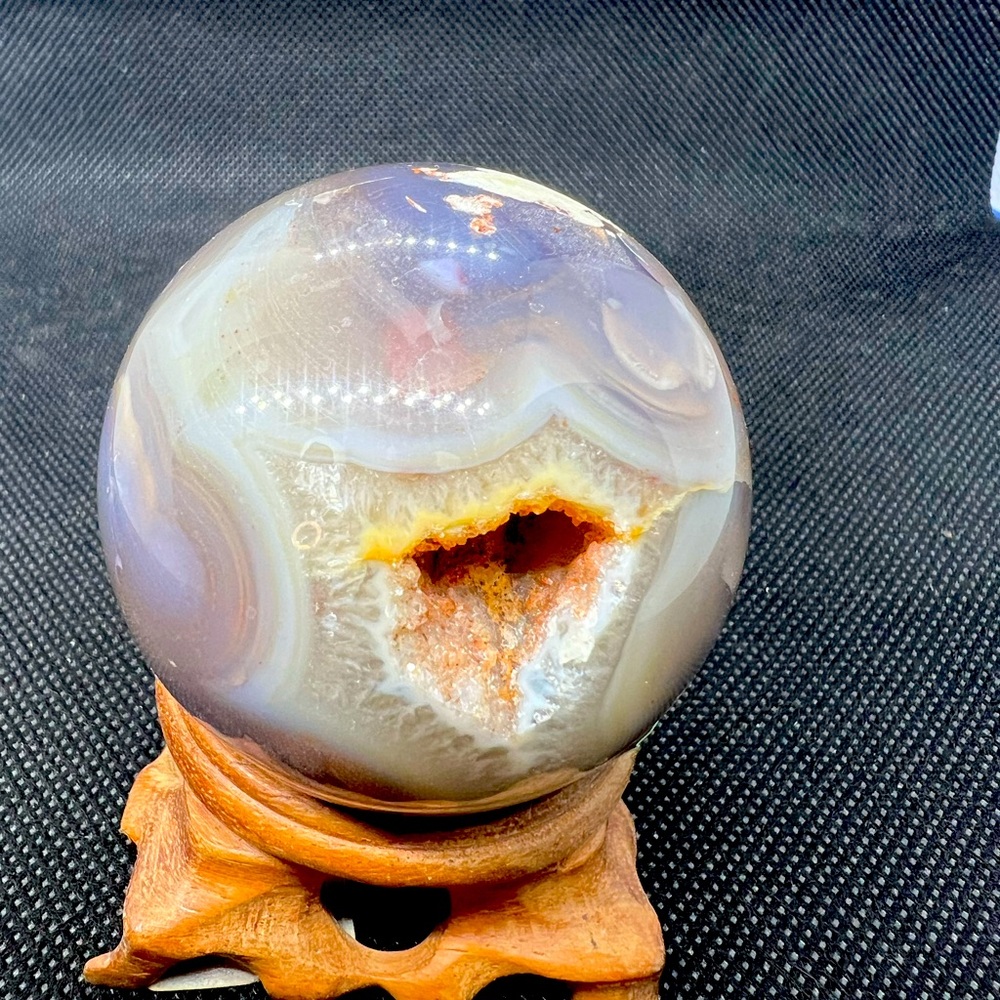 Druzy Agate Sphere 8oz